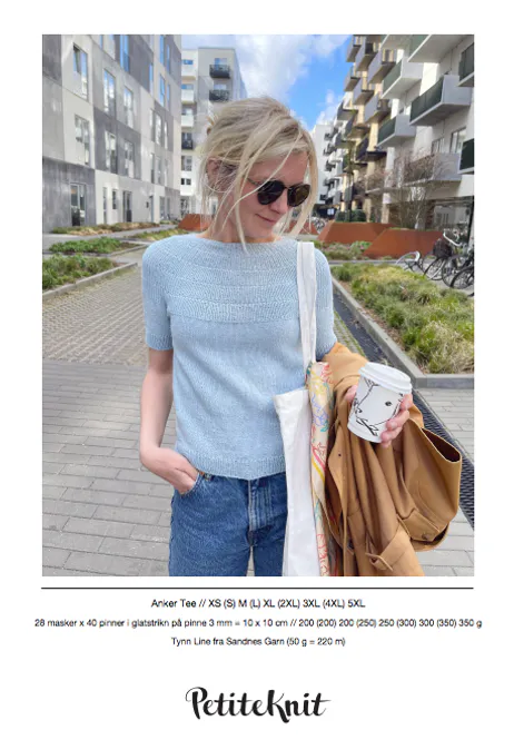 Hovedbilde Anker Tee - oppskrift